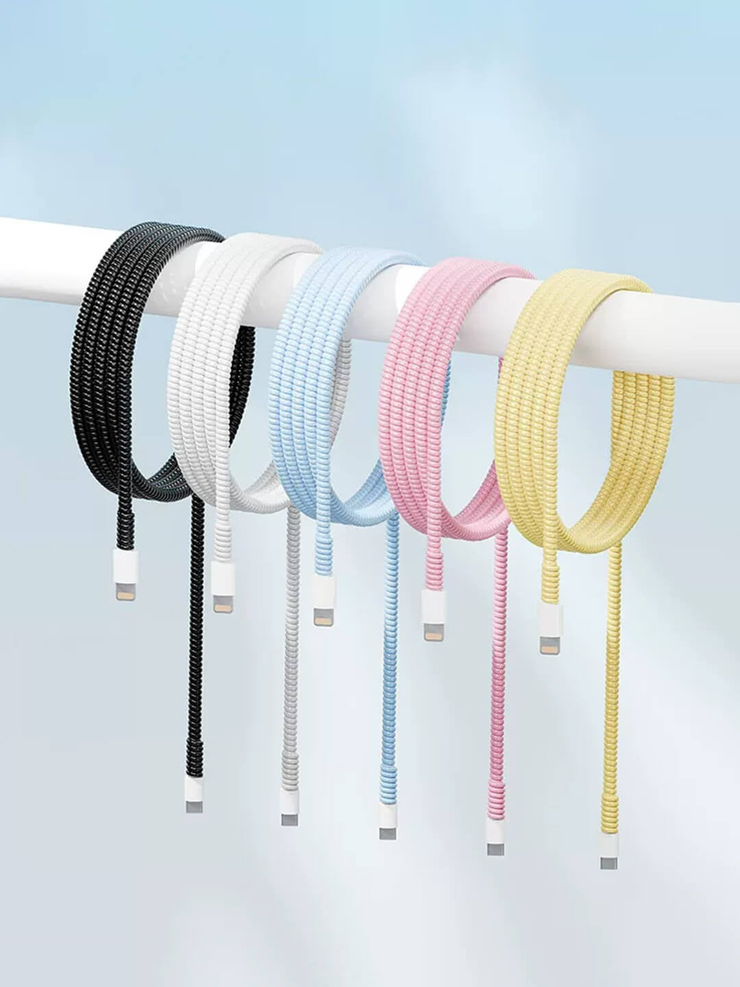 Spiral Cable Protector (Multicolor) – Universal Wire Saver for All Devices Spiral Cable Protector (Multicolor) – Universal Wire Saver for All Devices